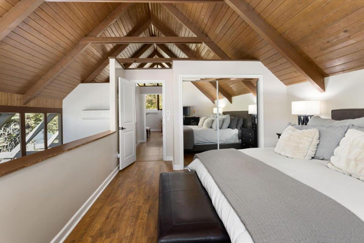 Snowflower Cabin Modern Luxe, 2 Level, 1500 Sqft, Ac, View, Dogs, Walk To Village Лейк-Эрроухед Экстерьер фото