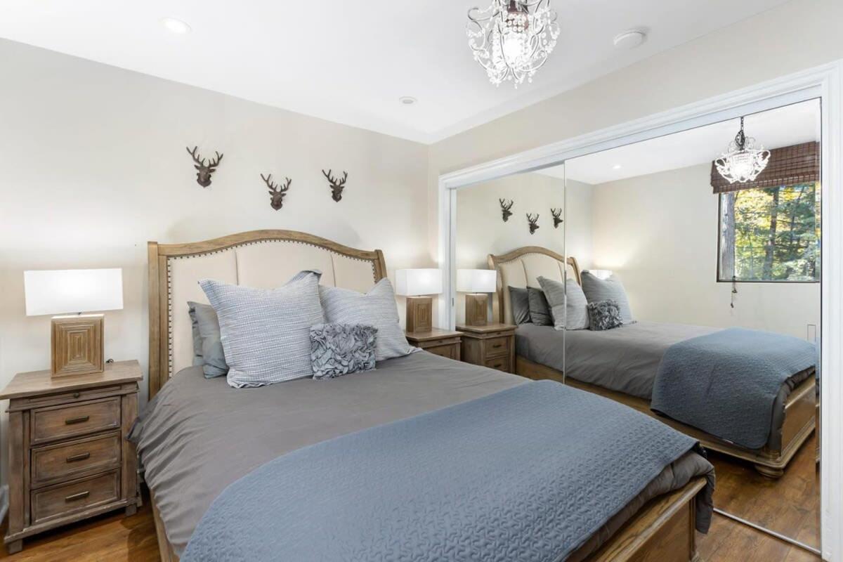 Snowflower Cabin Modern Luxe, 2 Level, 1500 Sqft, Ac, View, Dogs, Walk To Village Лейк-Эрроухед Экстерьер фото