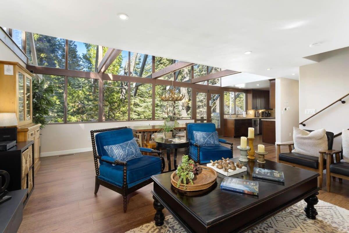 Snowflower Cabin Modern Luxe, 2 Level, 1500 Sqft, Ac, View, Dogs, Walk To Village Лейк-Эрроухед Экстерьер фото